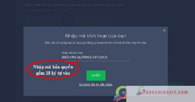 Cách thực hiện đăng ký bản quyền sử dụng Avast sau khi đã tải về 7