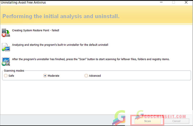 Gỡ cài đặt Avast Free Antivirus hoàn toàn trên laptop dễ dàng bằng Revo Uninstall