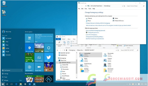 Khả năng quản lý file của Windows 7 & Windows 10