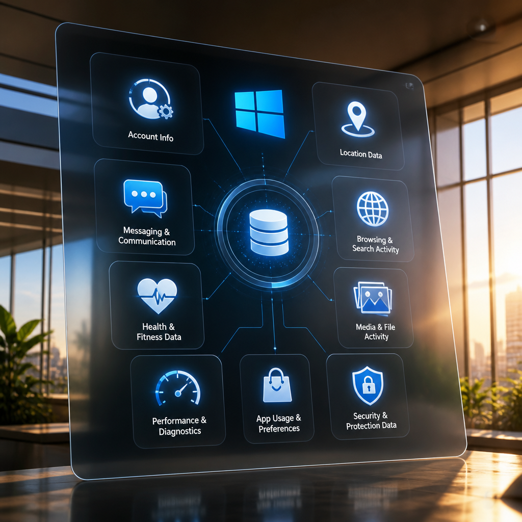 Các Tính Năng Thu Thập Dữ Liệu Phổ Biến Trên Windows 11/12 Năm 2026