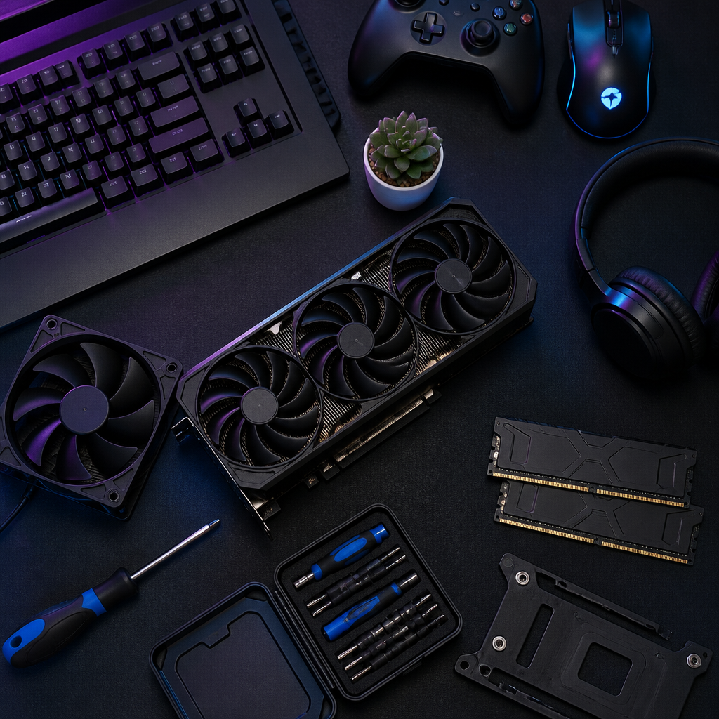 Giao diện cài đặt nâng cao của AI tối ưu game PC